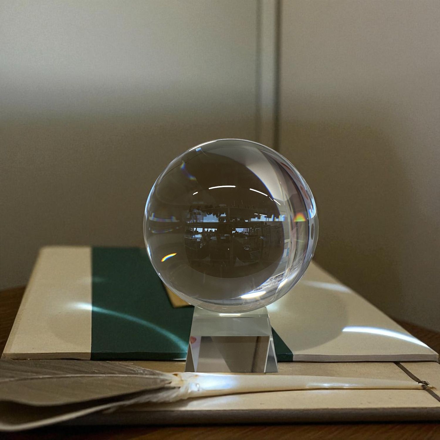 Boule de cristal - diamètre 13 cm