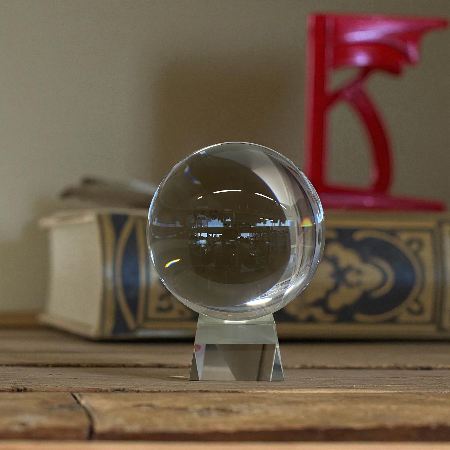 Boule de cristal - diamètre 8 cm