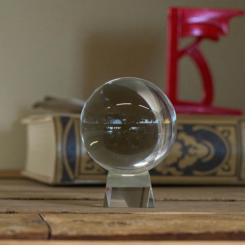 Boule de cristal - diamètre 8 cm