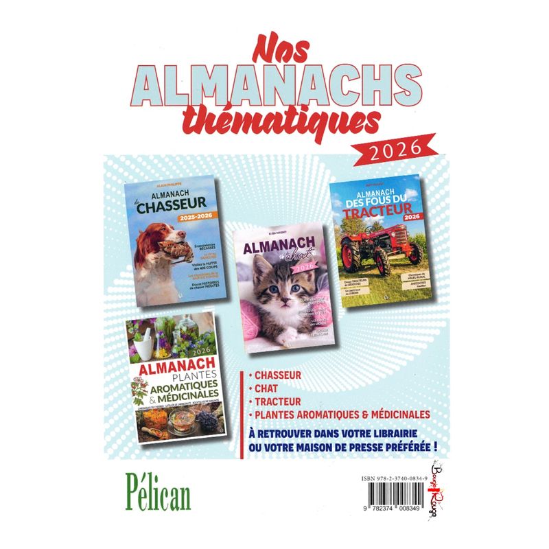 Almanach plantes aromatiques &amp; médicinales 2026