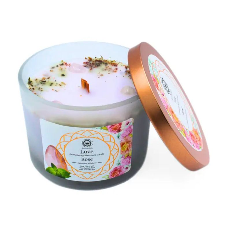 Bougie parfumée Green Tree - Amour à la Rose
