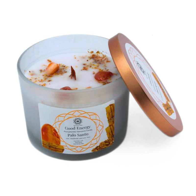 Bougie parfumée Green Tree - Bonne énergie au Palo Santo