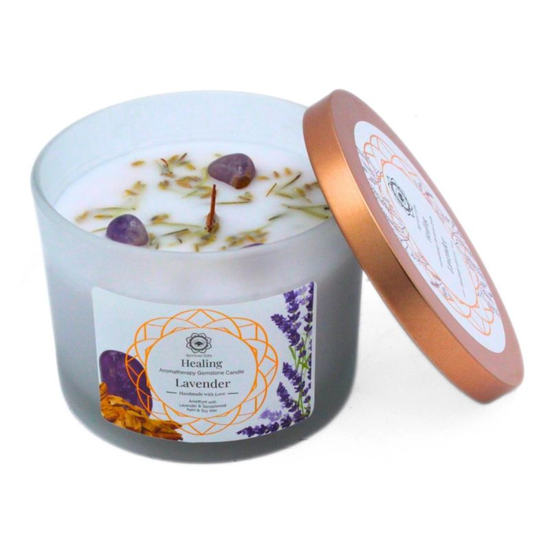 Bougie parfumée Green Tree - Guérison à la lavande