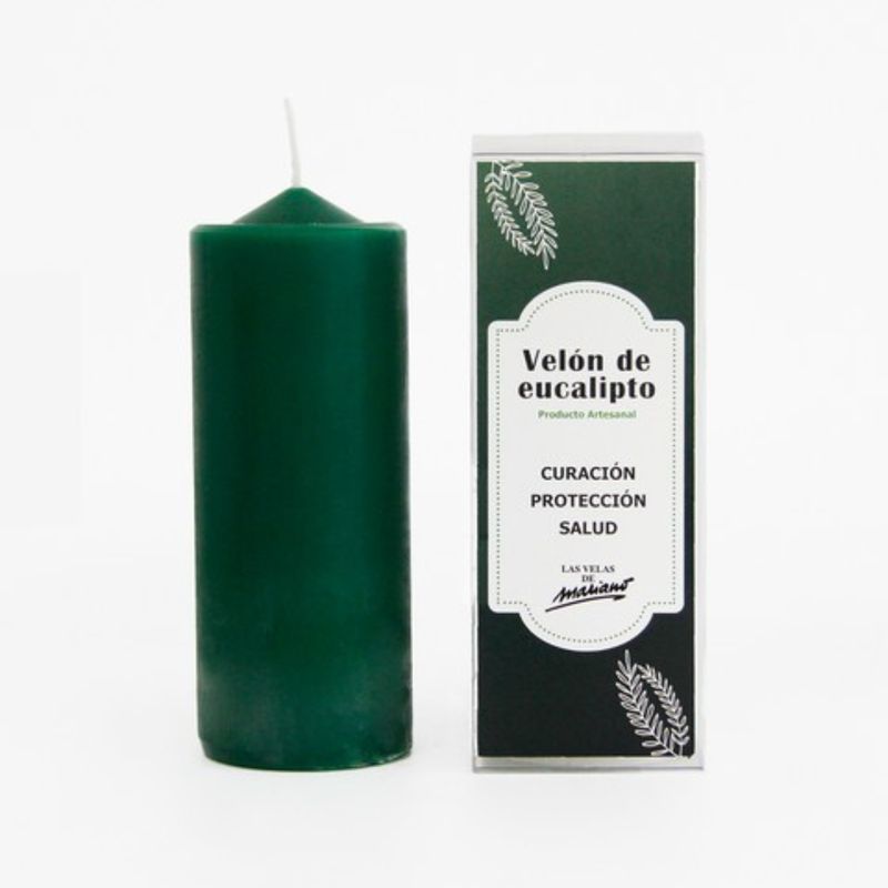 Bougie Artisanale Eucalyptus – Santé et Guérison