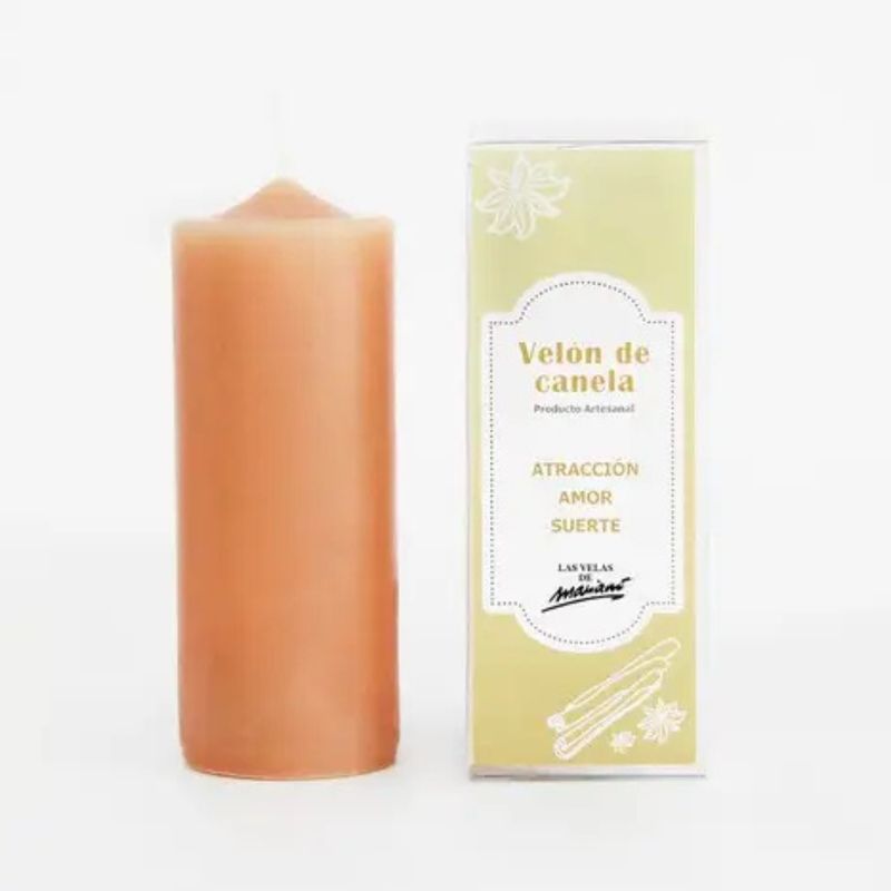 ​Bougie Artisanale Cannelle – Amour et Prospérité