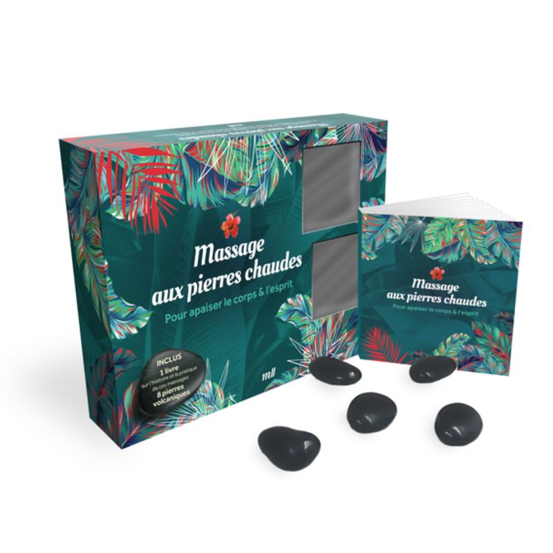 Massage aux pierres chaudes - coffret