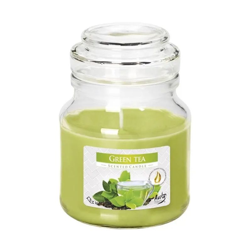 Bougie Parfumée Thé Vert – Aura Candles - 28h