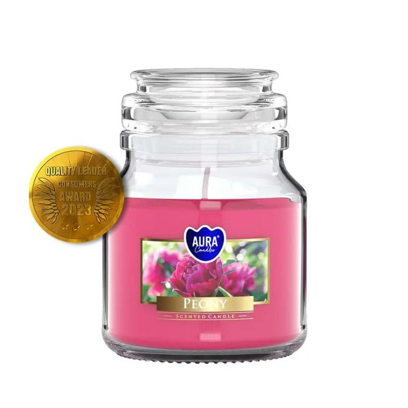 Bougie Parfumée Peony – Aura Candles - 28h