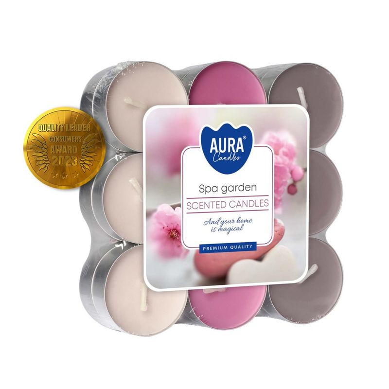​Bougies Chauffe-Plat Parfumées Spa Garden – Aura Candles