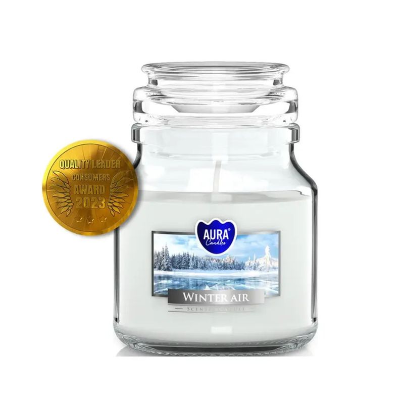 Bougie Parfumée Winter Air – Aura Candles - 28h