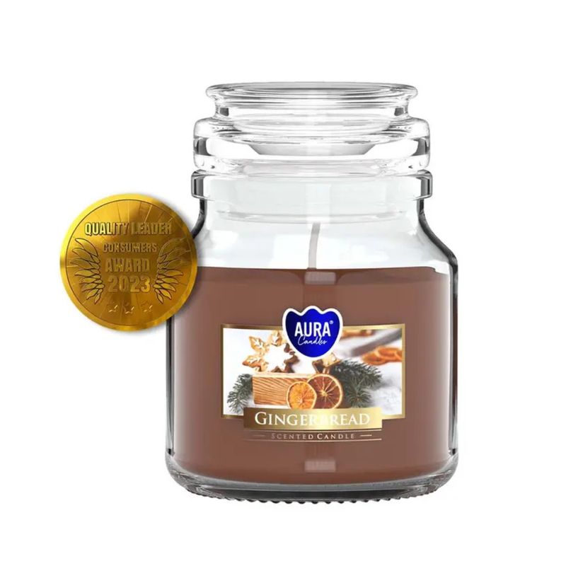​Bougie Parfumée Pain d’Épices – Aura Candles - 28h