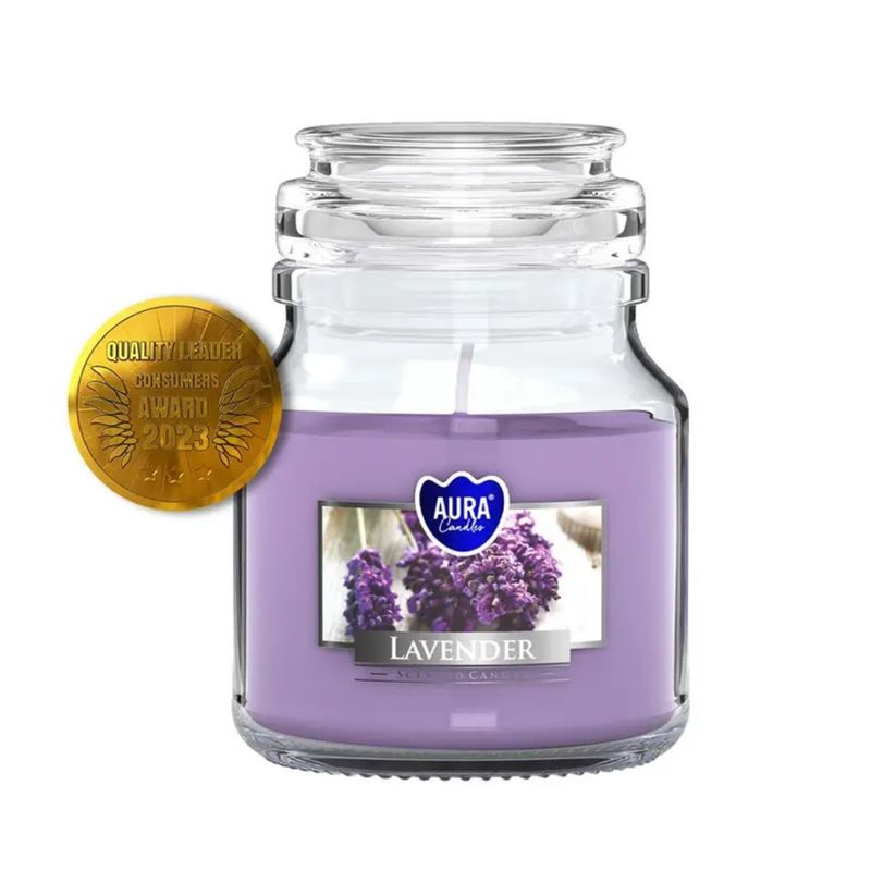 Bougie Parfumée Lavande – Aura Candles - 28h