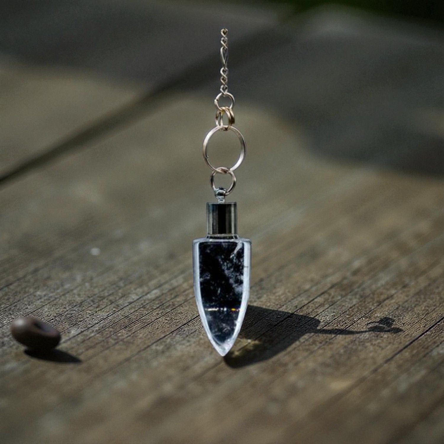 ​Pendule des Druides en Cristal de Roche