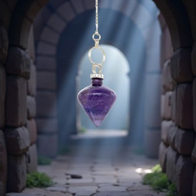 ​Pendule Résonance en Améthyste