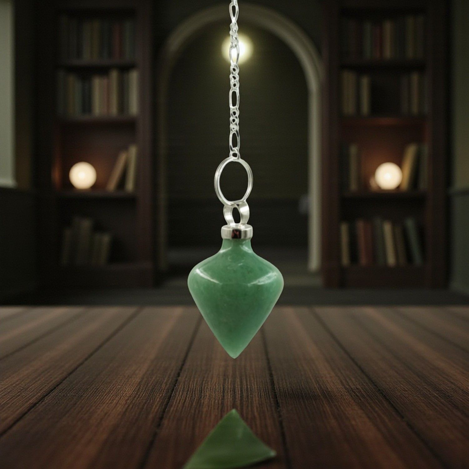 ​Pendule Résonance en Aventurine Verte