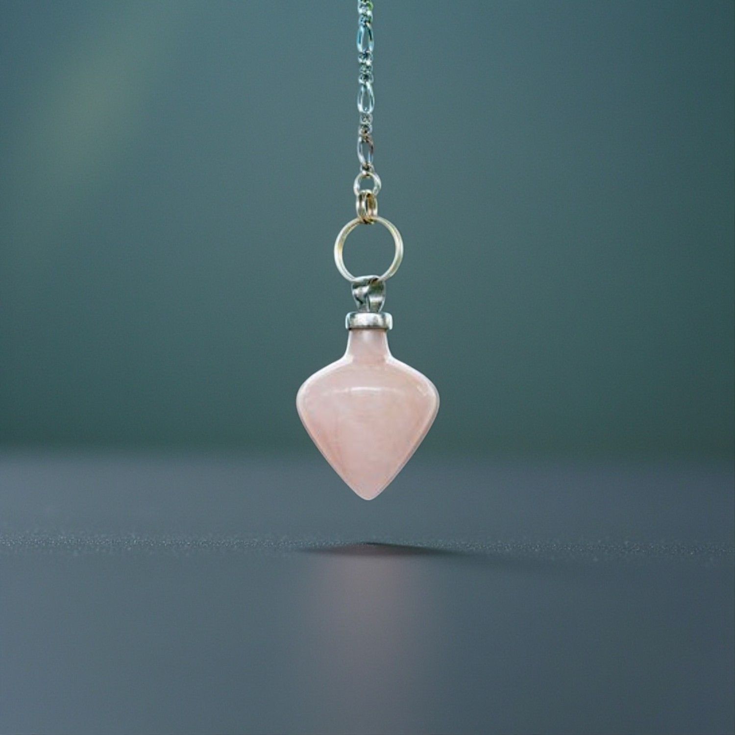 Pendule Résonance en Quartz Rose