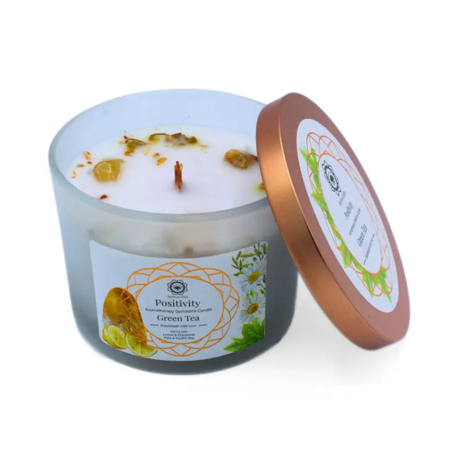 Bougie Parfumée Green Tree – Positivité au Thé Vert