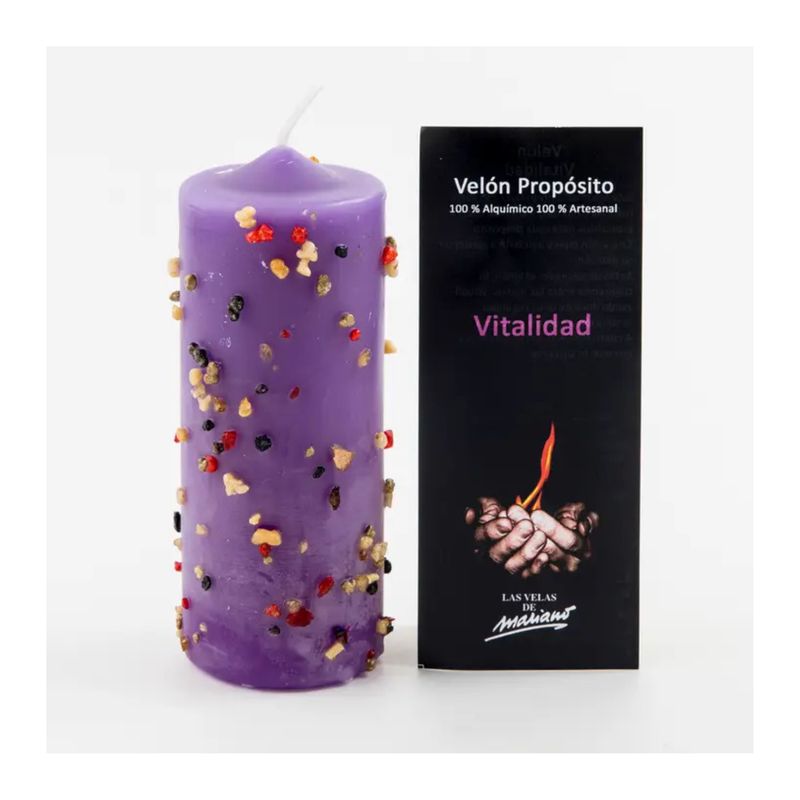 Bougie Artisanale – Vitalité