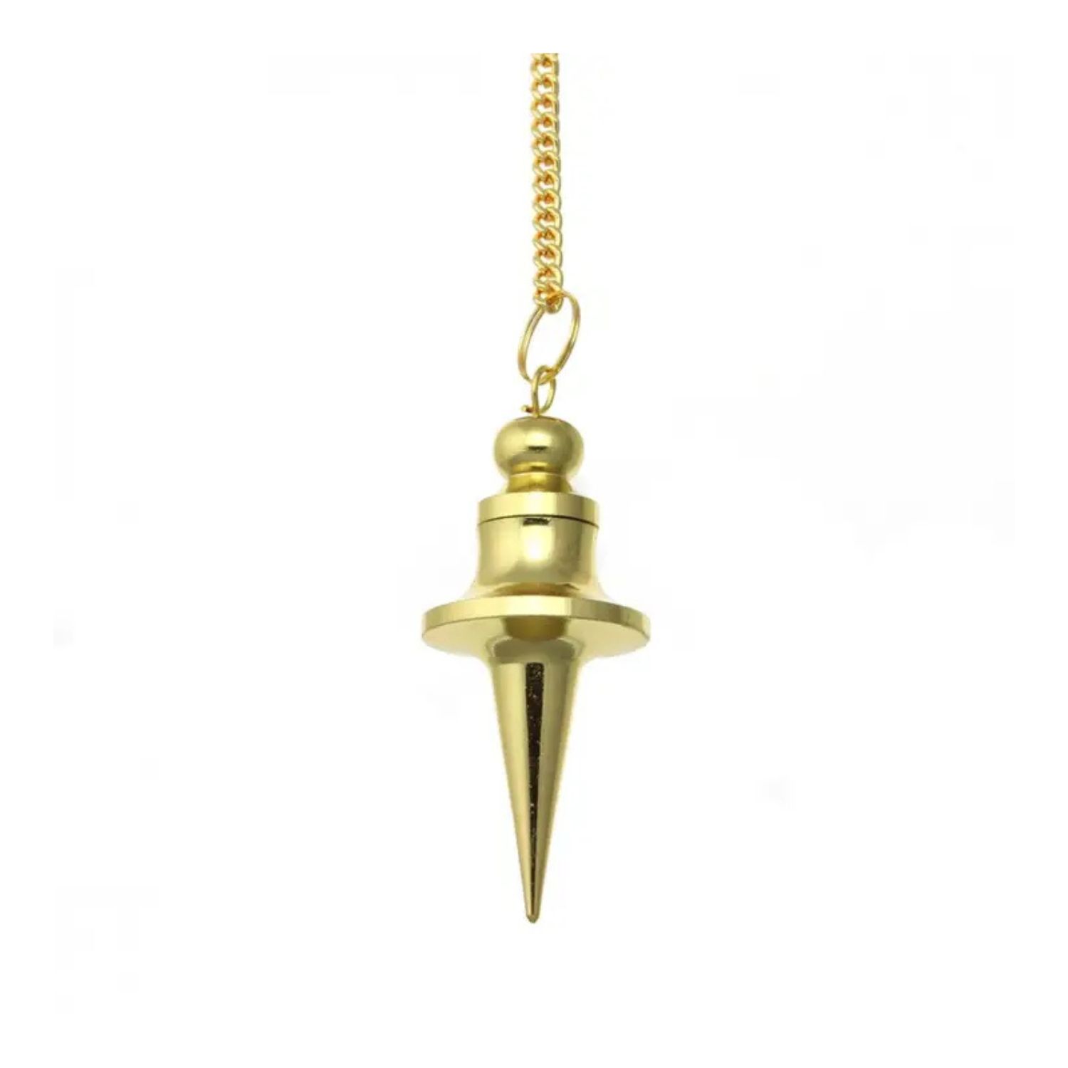 Pendule Saturne en Laiton Doré – 5 cm