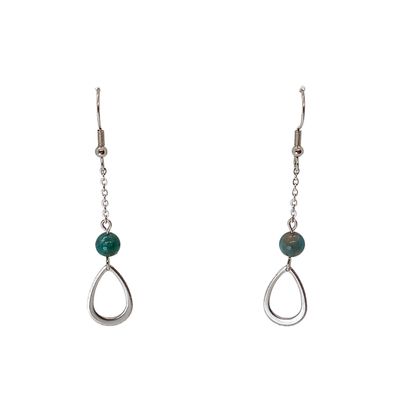 Boucles d'Oreilles Apatite - 6 mm