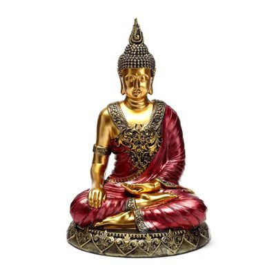 Bouddha Thaïlandais – Rouge et Doré