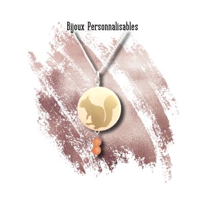 Collier Écureuil personnalisable