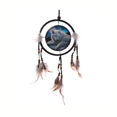 Attrape-rêves loup - 16 cm