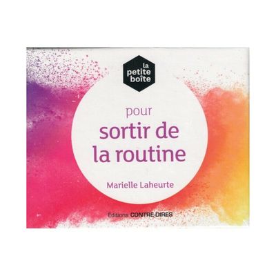 La petite boîte pour sortir de la routine