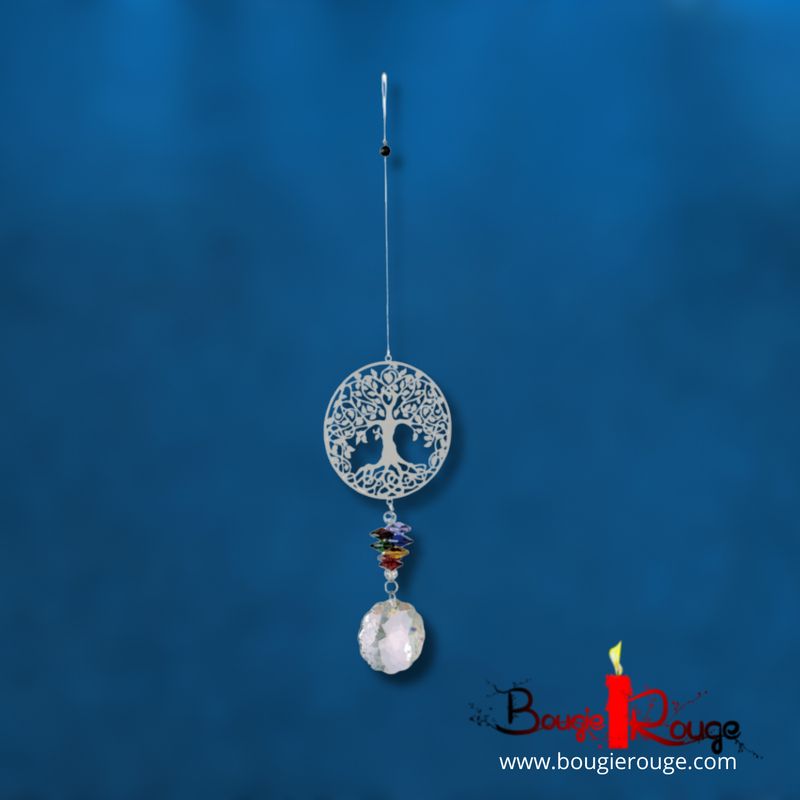 Mobile Attrape-soleil Cristal Arbre de vie 41 cm Mobile Attrape-soleil Cristal Arbre de vie 41 cm