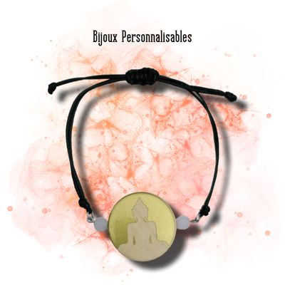 Bracelet Bouddha personnalisable