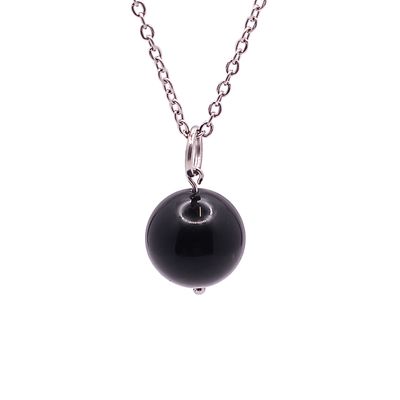 Collier et pendule - Obsidienne oeil céleste Collier et pendule - Obsidienne oeil céleste
