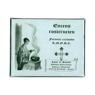 Encens Rosicrucien - Rose et Santal Encens Rosicrucien - Rose et Santal