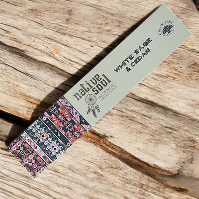 ​Encens Native Soul  Sauge Blanche &amp; Cèdre