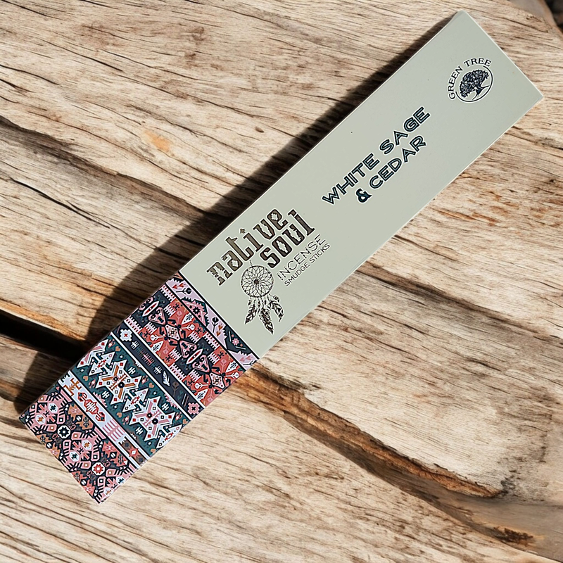 ​Encens Native Soul  Sauge Blanche &amp; Cèdre