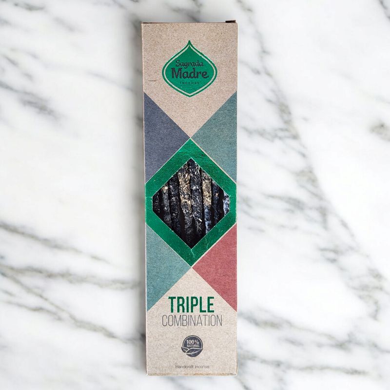 Encens artisanal – Triple Combination Force, Équilibre &amp; Harmonie