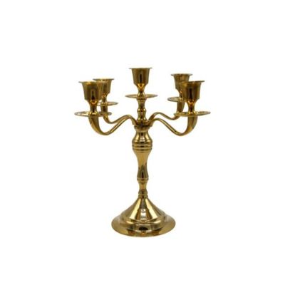 Chandelier en laiton - 5 trous