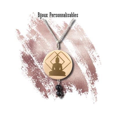 Collier Bouddha personnalisable