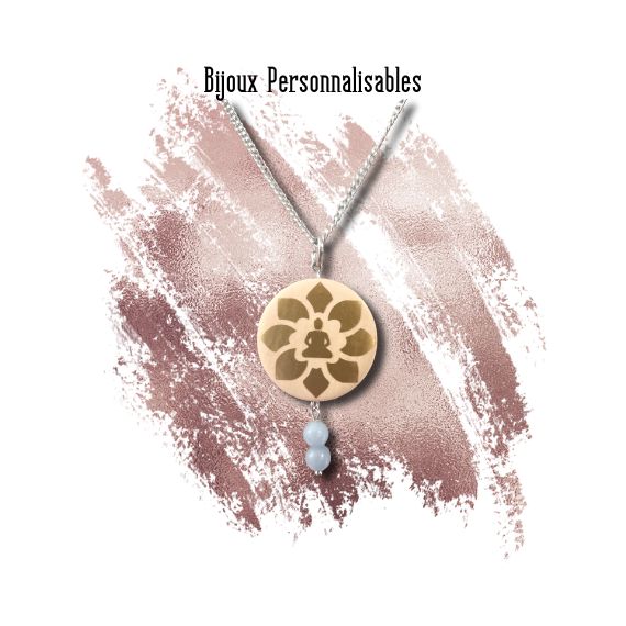 Collier Bouddha personnalisable