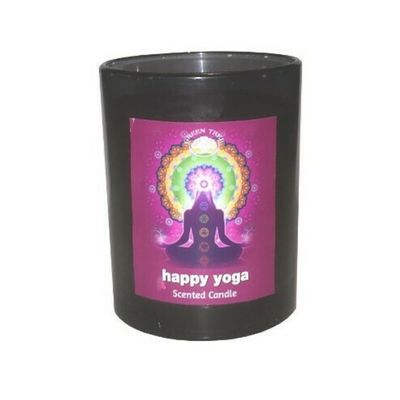 Bougie Green Tree Happy Yoga