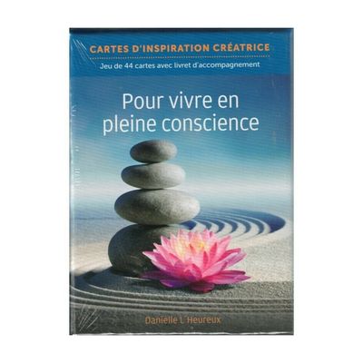 Cartes d'inspiration créatrice pour vivre en pleine conscience