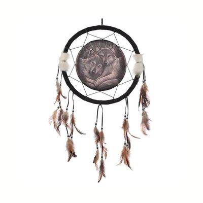 ​Attrape-rêves loups câlin - 33 cm