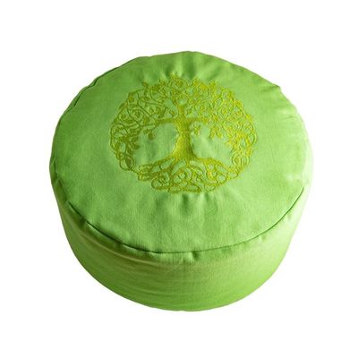 Coussin de méditation Yggdrasil vert