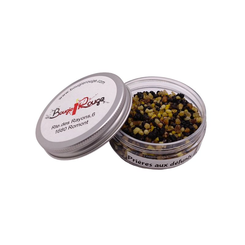 Encens en grains Prières aux défunts