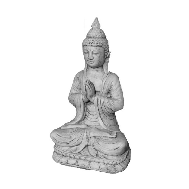 Grande Statue Bouddha d’Extérieur – 60 cm