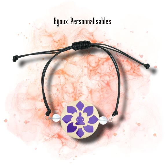 Bracelet Bouddha personnalisable