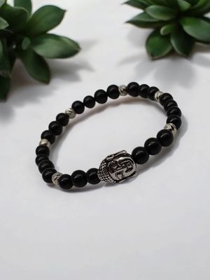 Bracelet tourmaline noire 6mm