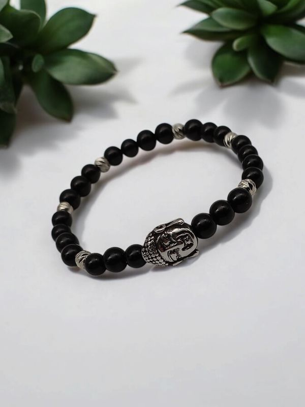 Bracelet tourmaline noire 6mm