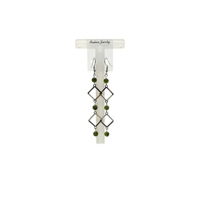 Boucle d'oreille Jade canada 6 mm