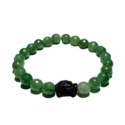 Bracelet Aventurine facettée 8 mm