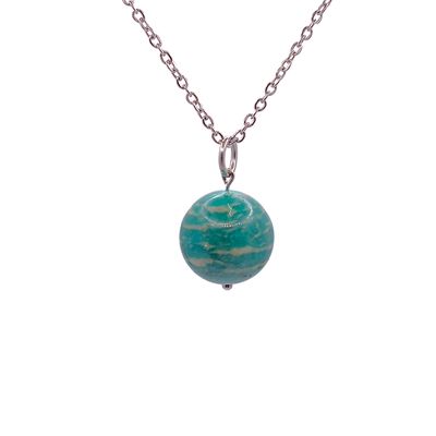 Collier et pendule - Amazonite